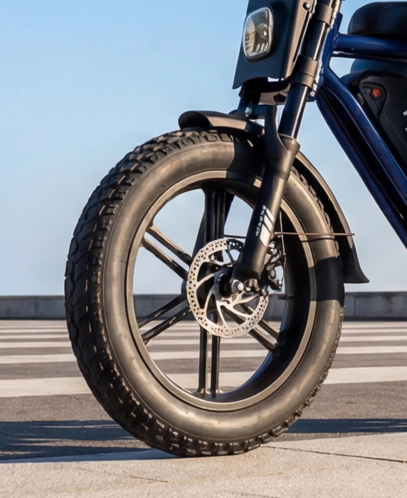 MEELOD   T16   Moped   Style   Ebike   –   Bluetooth,   RGB   Lights   &   NFC   Unlock
