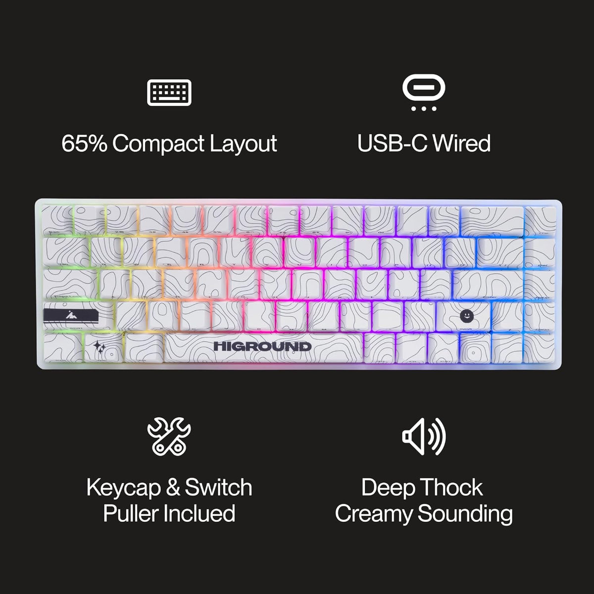Higround Trailhead 65 Mechanical Keyboard