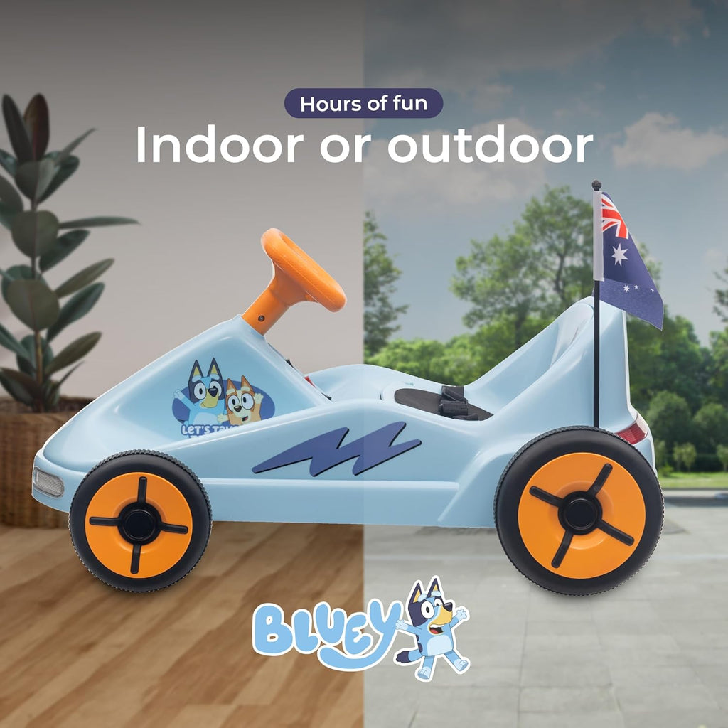 Bluey Go Kart Kids Electric