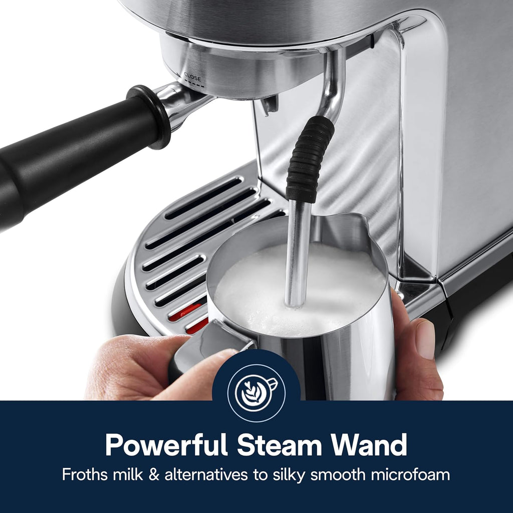 De’Longhi Dedica Maestro Espresso Machine with Milk Frother
