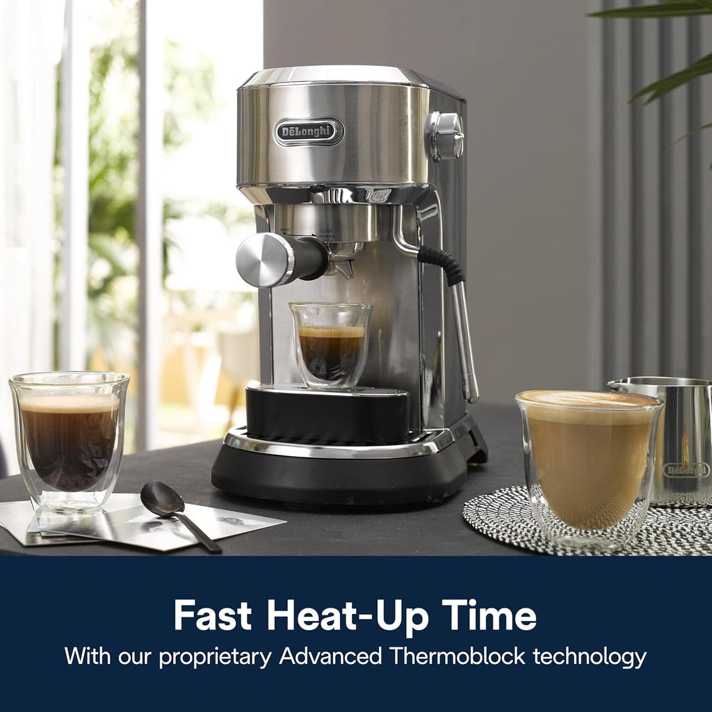 De’Longhi Dedica Maestro Espresso Machine with Milk Frother