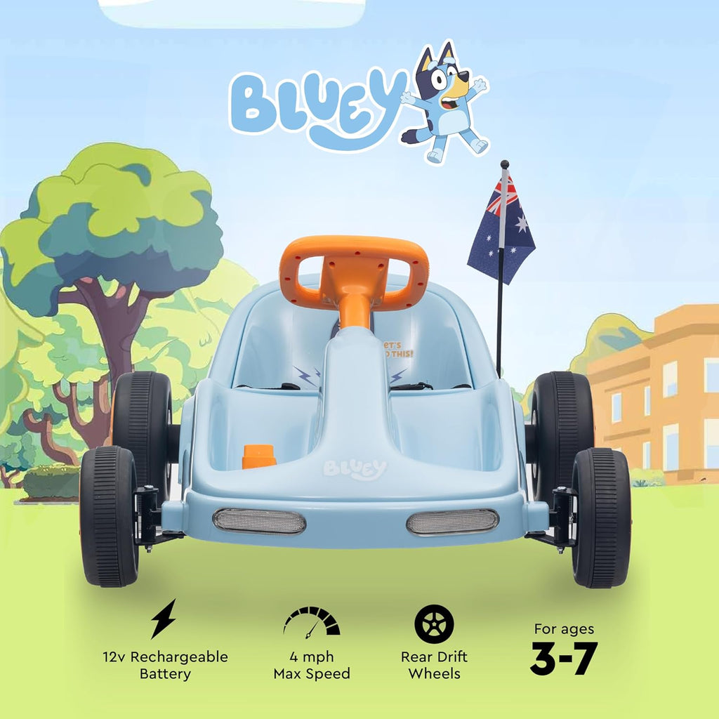 Bluey Go Kart Kids Electric