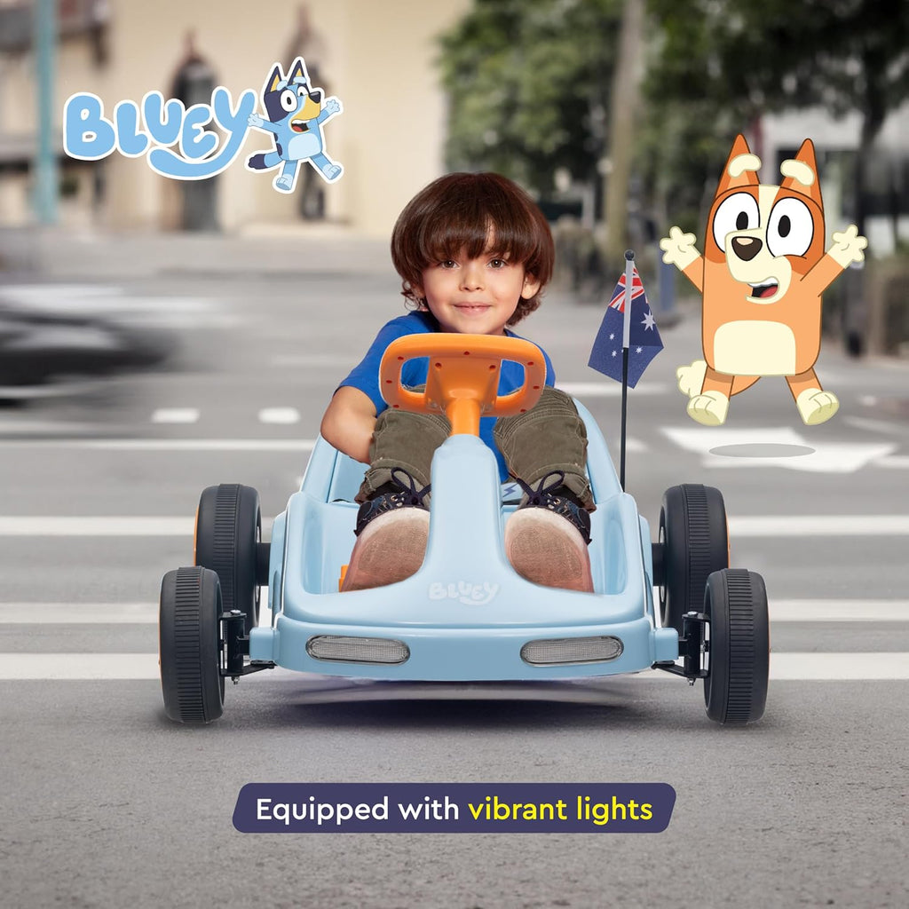 Bluey Go Kart Kids Electric