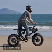 MEELOD   DK300MAX   Moped-Style   Fat   Tire   Ebike