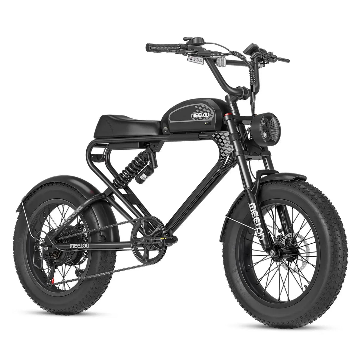 MEELOD   DK300MAX   Moped-Style   Fat   Tire   Ebike