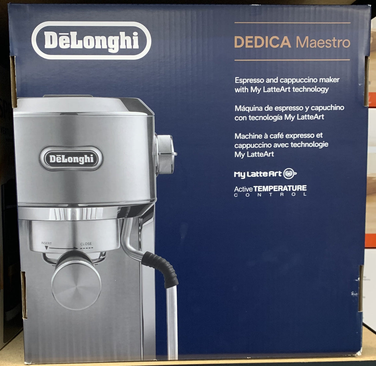 De’Longhi Dedica Maestro Espresso Machine with Milk Frother