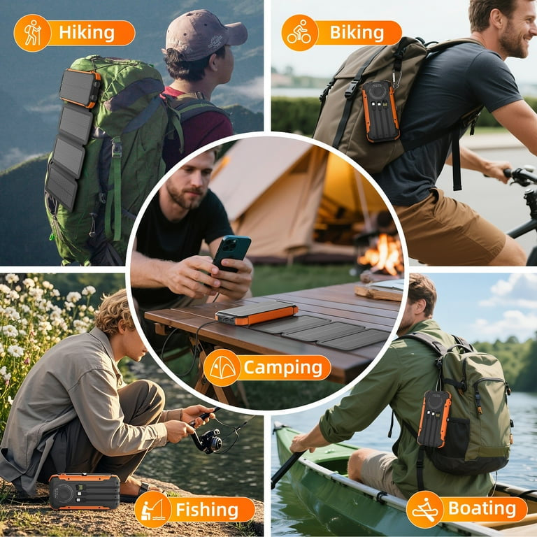 Solar Charged Power Bank