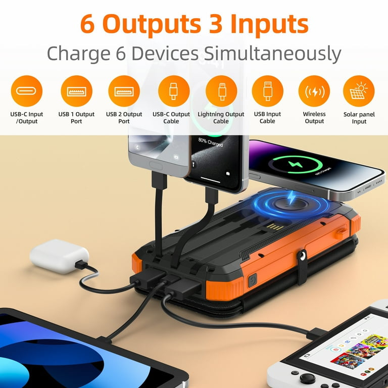 Solar Charged Power Bank