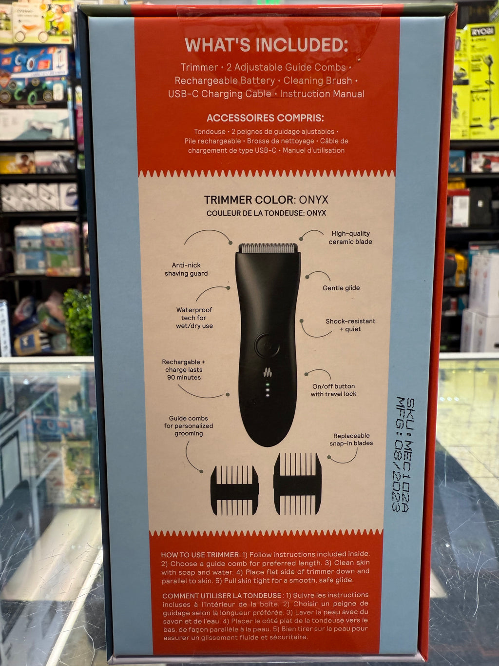 Meridian Electric Body, Head and Face Trimmer