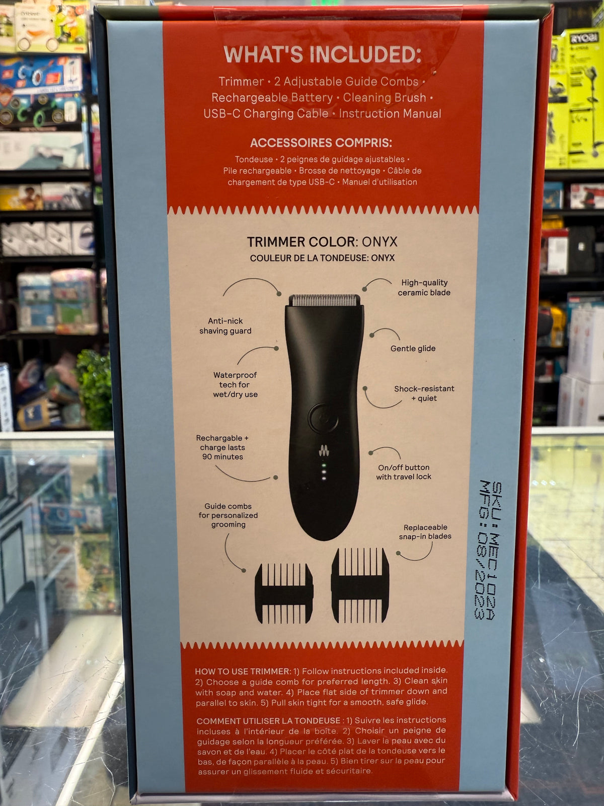 Meridian Electric Body, Head and Face Trimmer