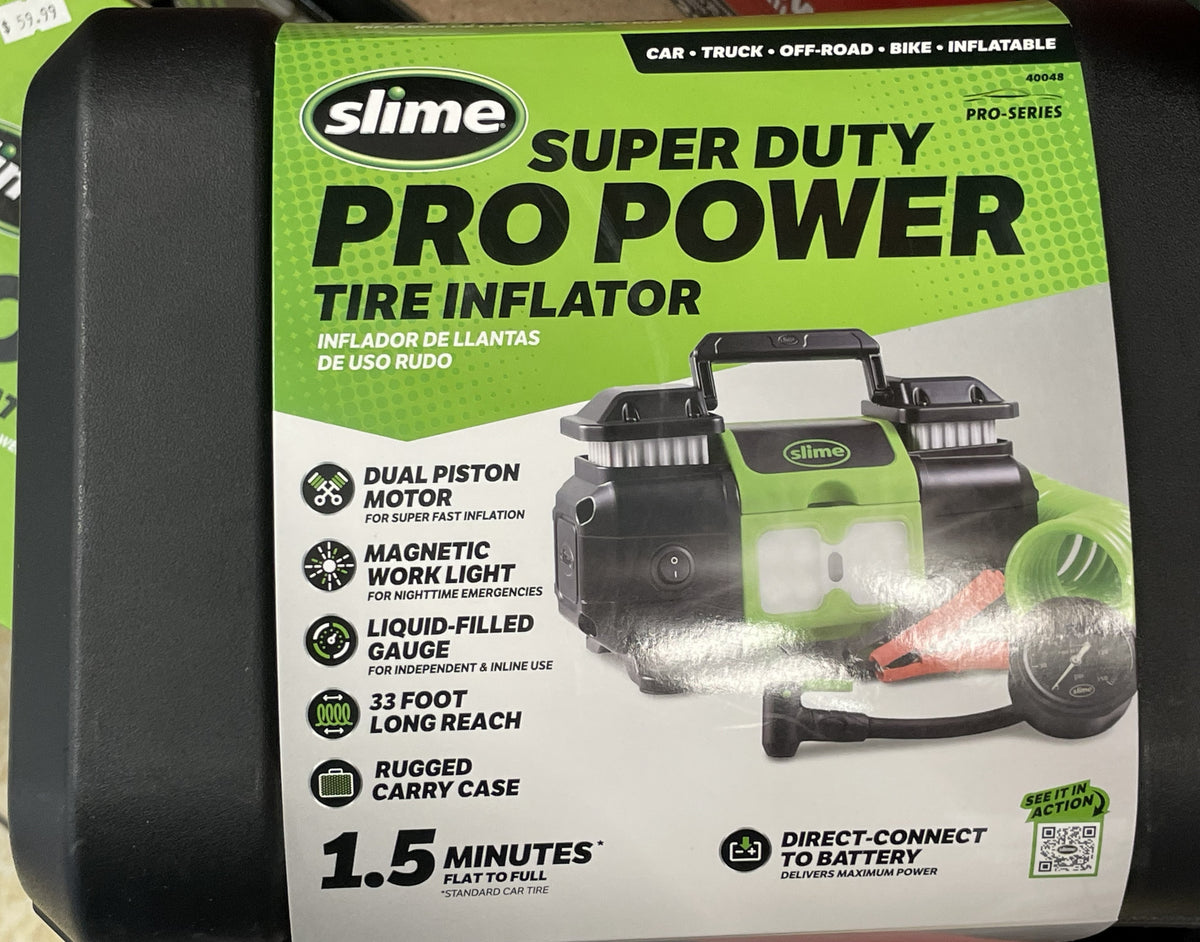 Slime Super Duty Pro Power Tire Inflator