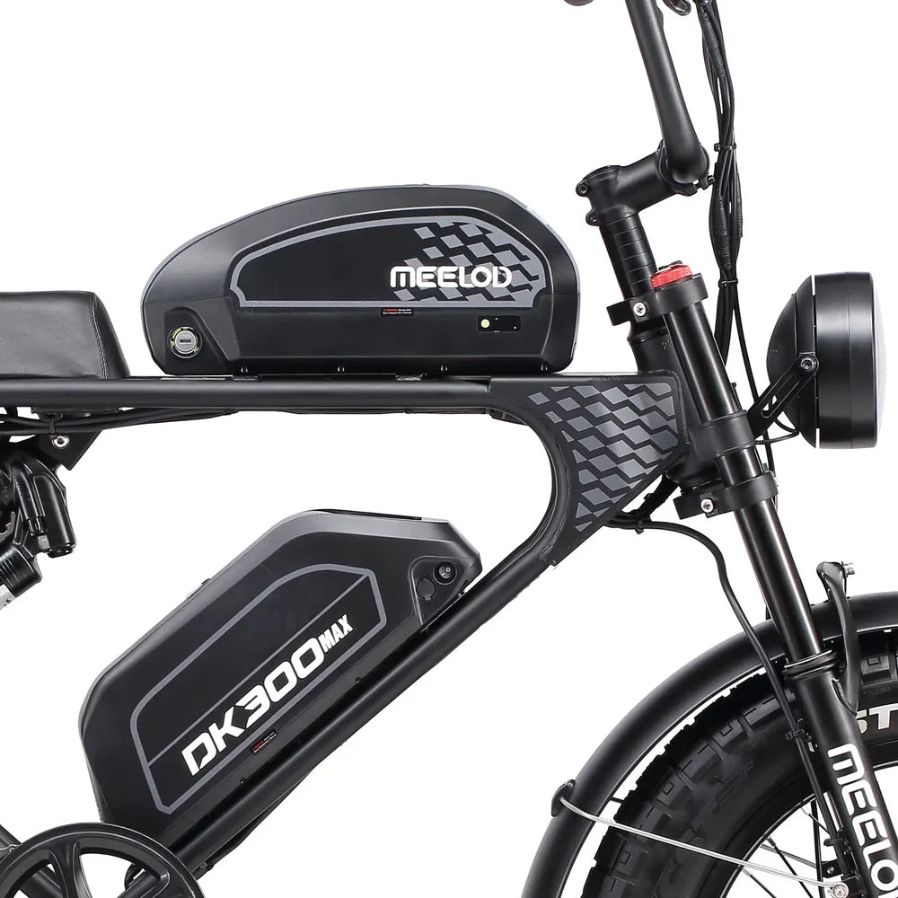 MEELOD   DK300MAX   Moped-Style   Fat   Tire   Ebike